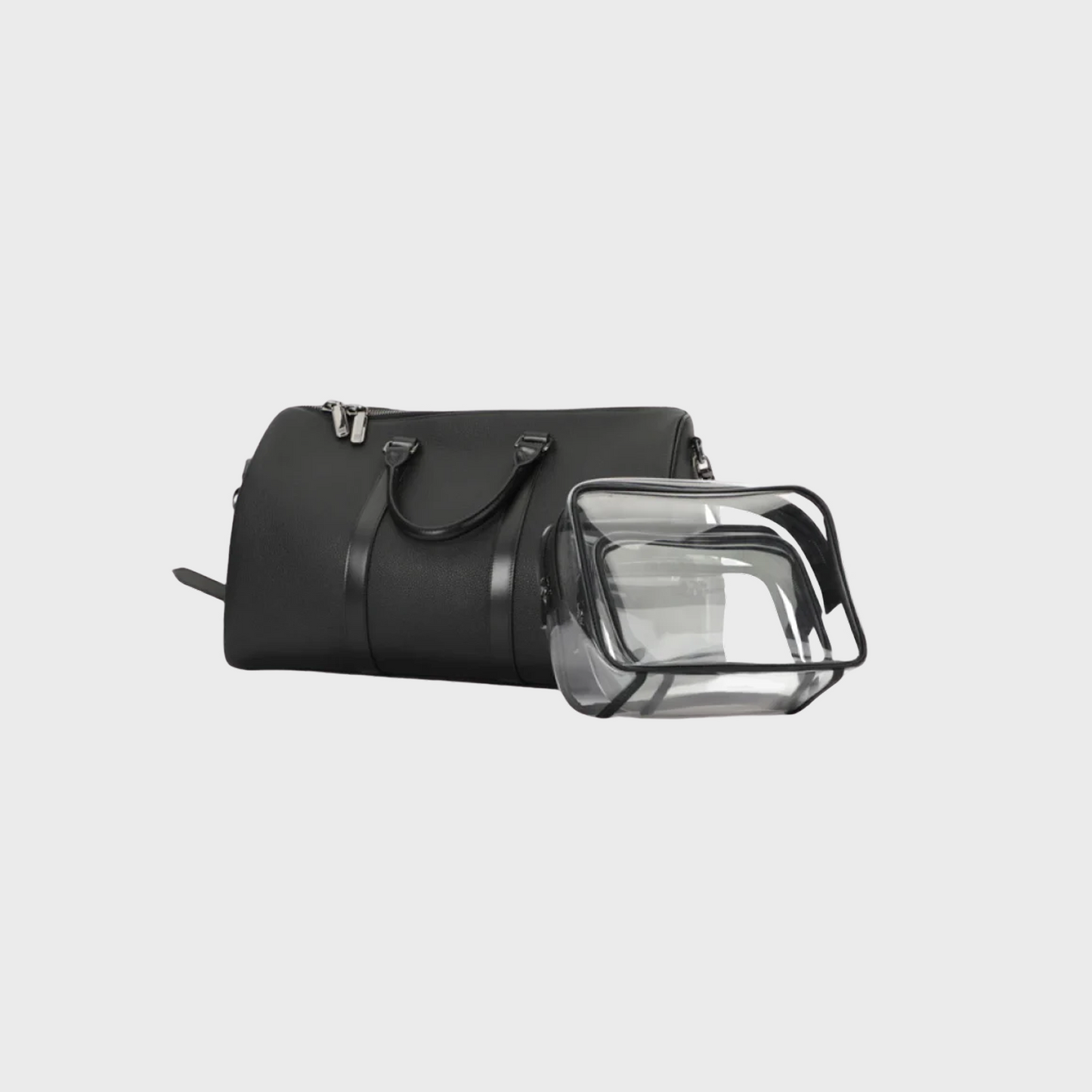 Hematite Noir bag in large-grain Togo leather