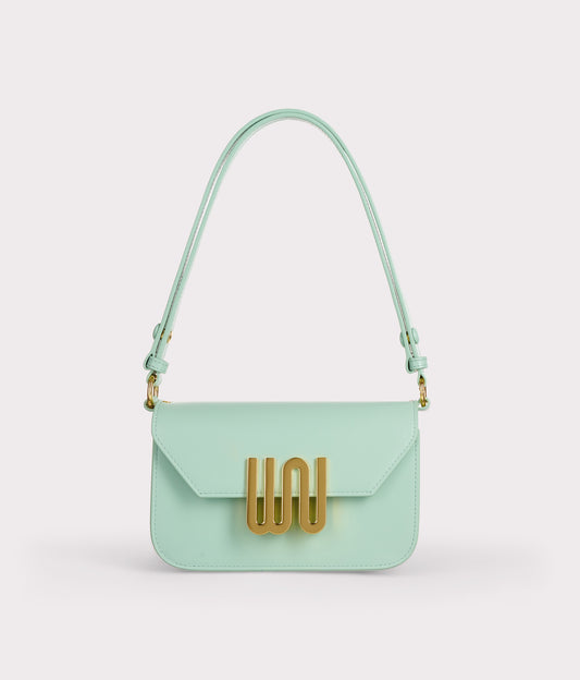 Spearmint Garnet Satchel Bag