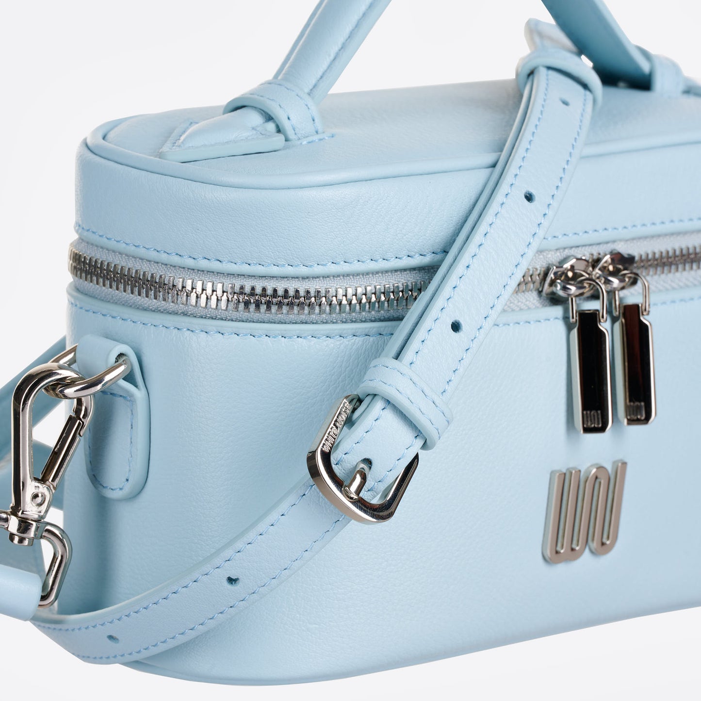 Azure Quartz Clutch Bag