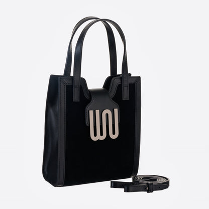 Noir Azurite Clutch Bag
