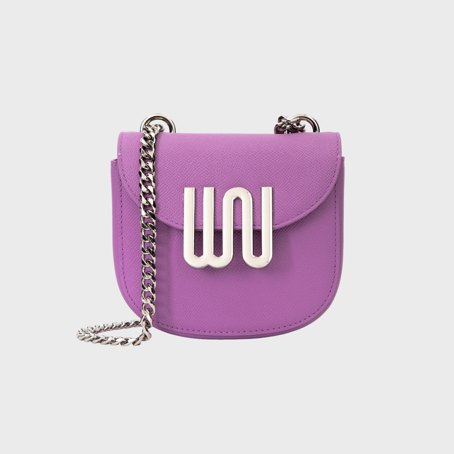 Citrine Violette shoulder bag in vibrant orchid leather