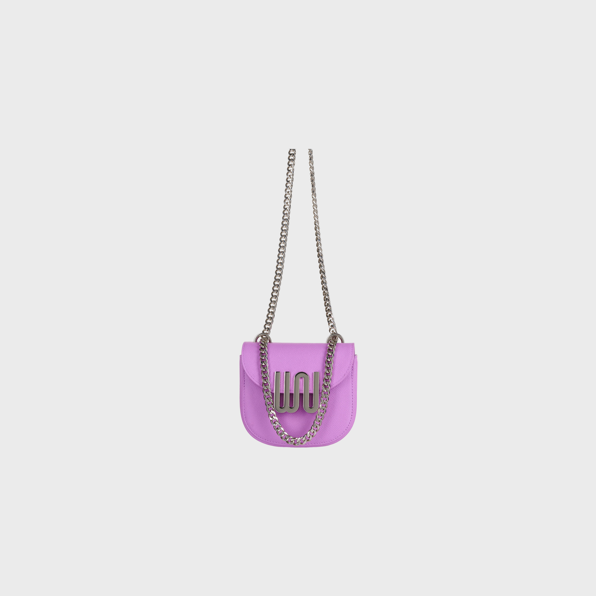 Citrine Violette shoulder bag in vibrant orchid leather