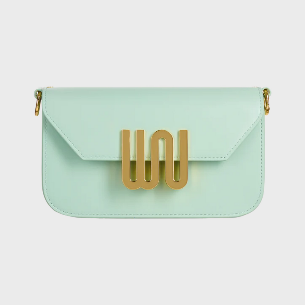 Garnet Spearmint Togo leather crossbody bag