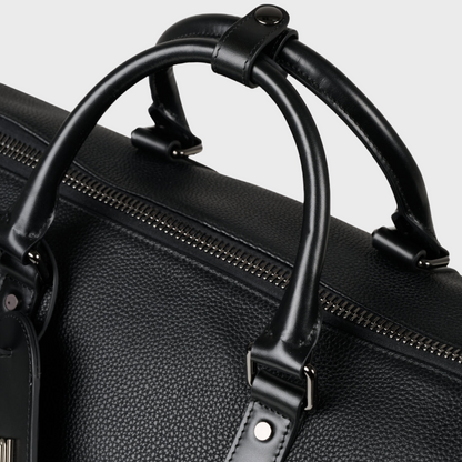 Hematite Noir bag in large-grain Togo leather