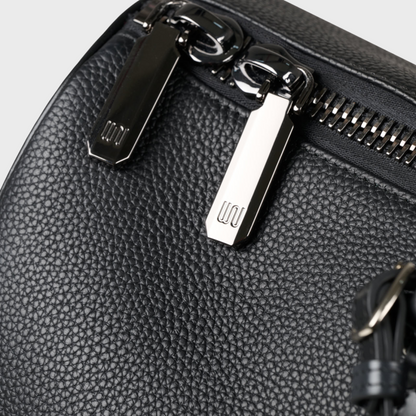 Hematite Noir bag in large-grain Togo leather