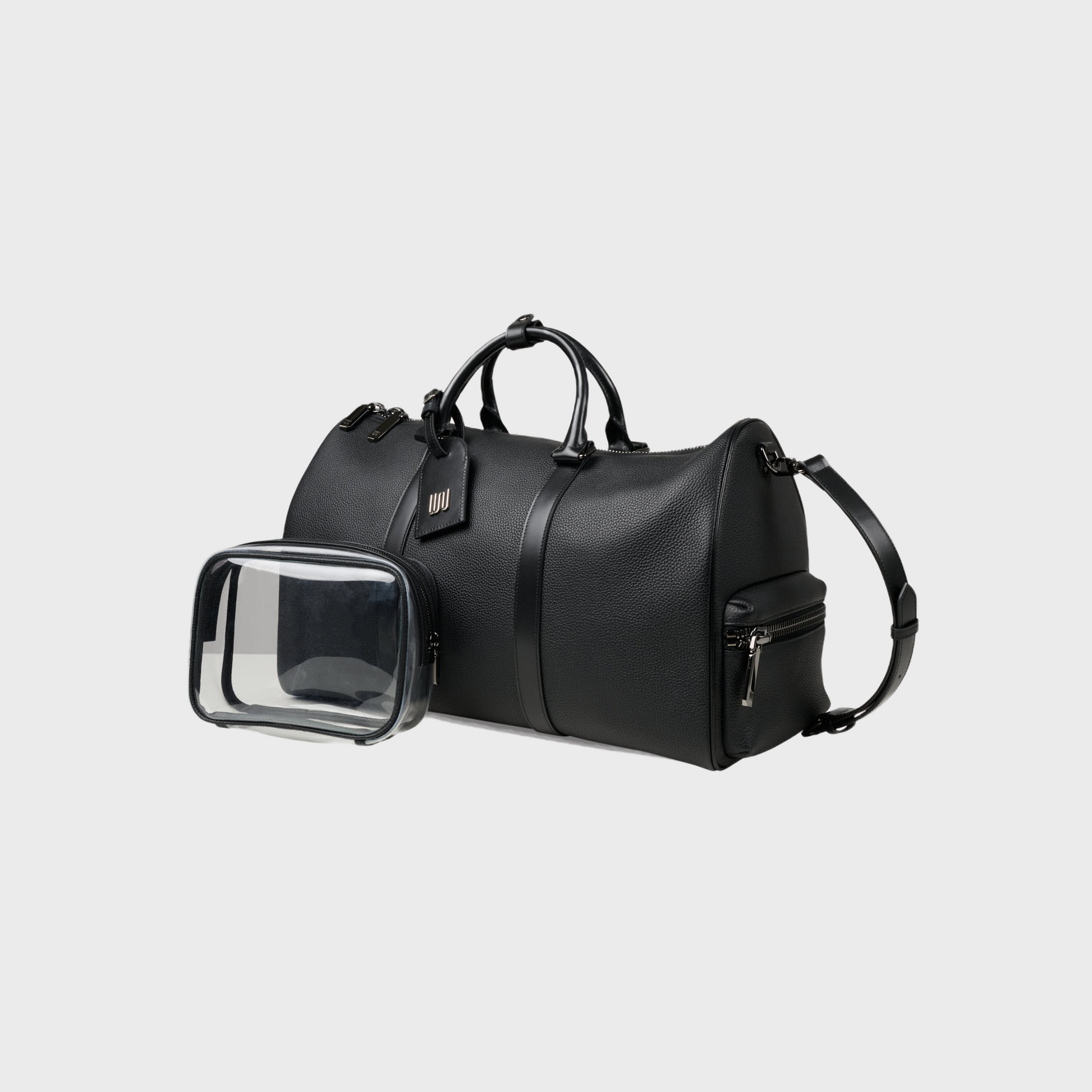Hematite Noir bag in large-grain Togo leather