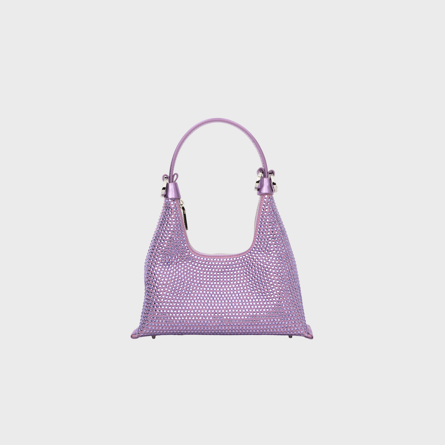 Kunzite Lavender hobo bag in lavender leather