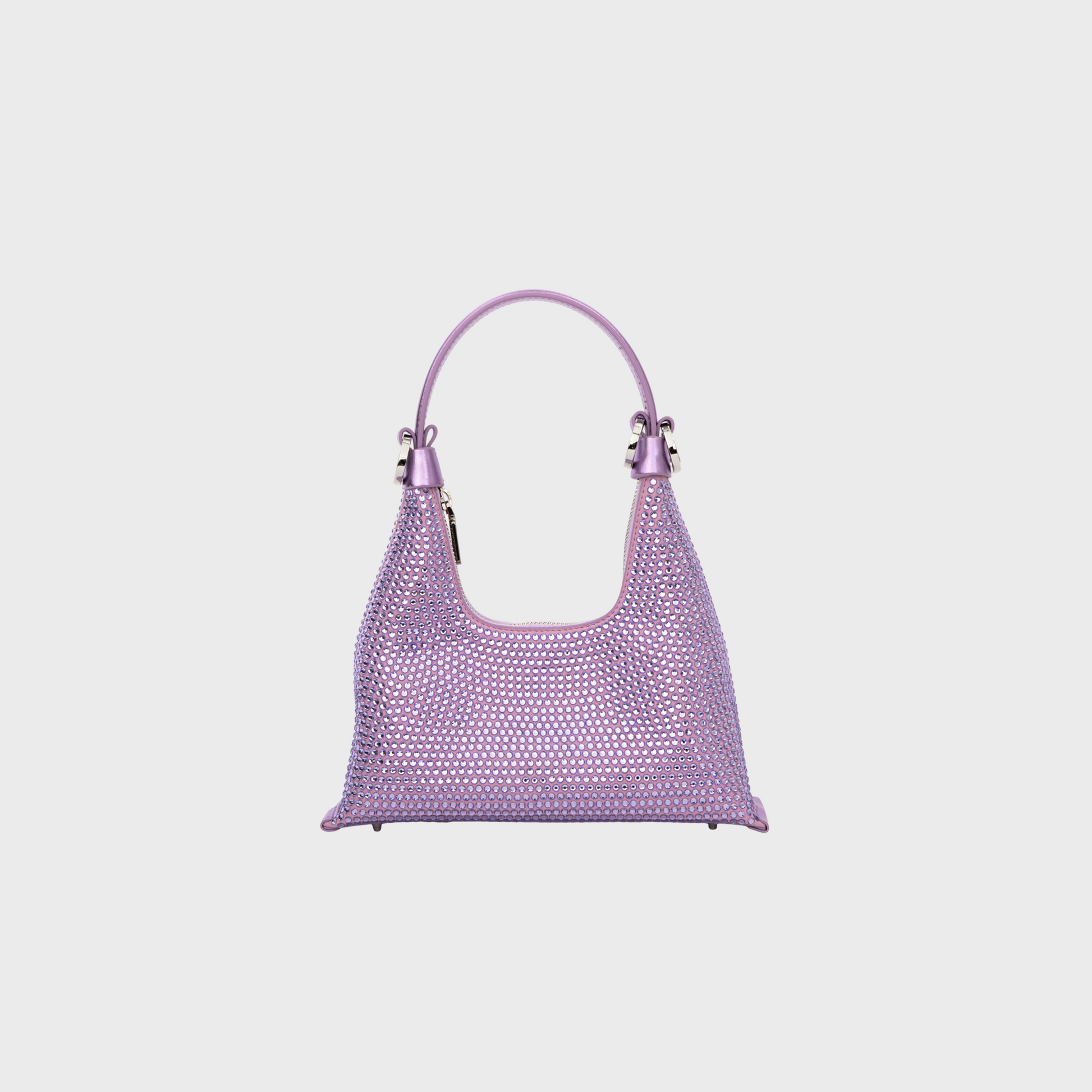 Kunzite Lavender hobo bag in lavender leather