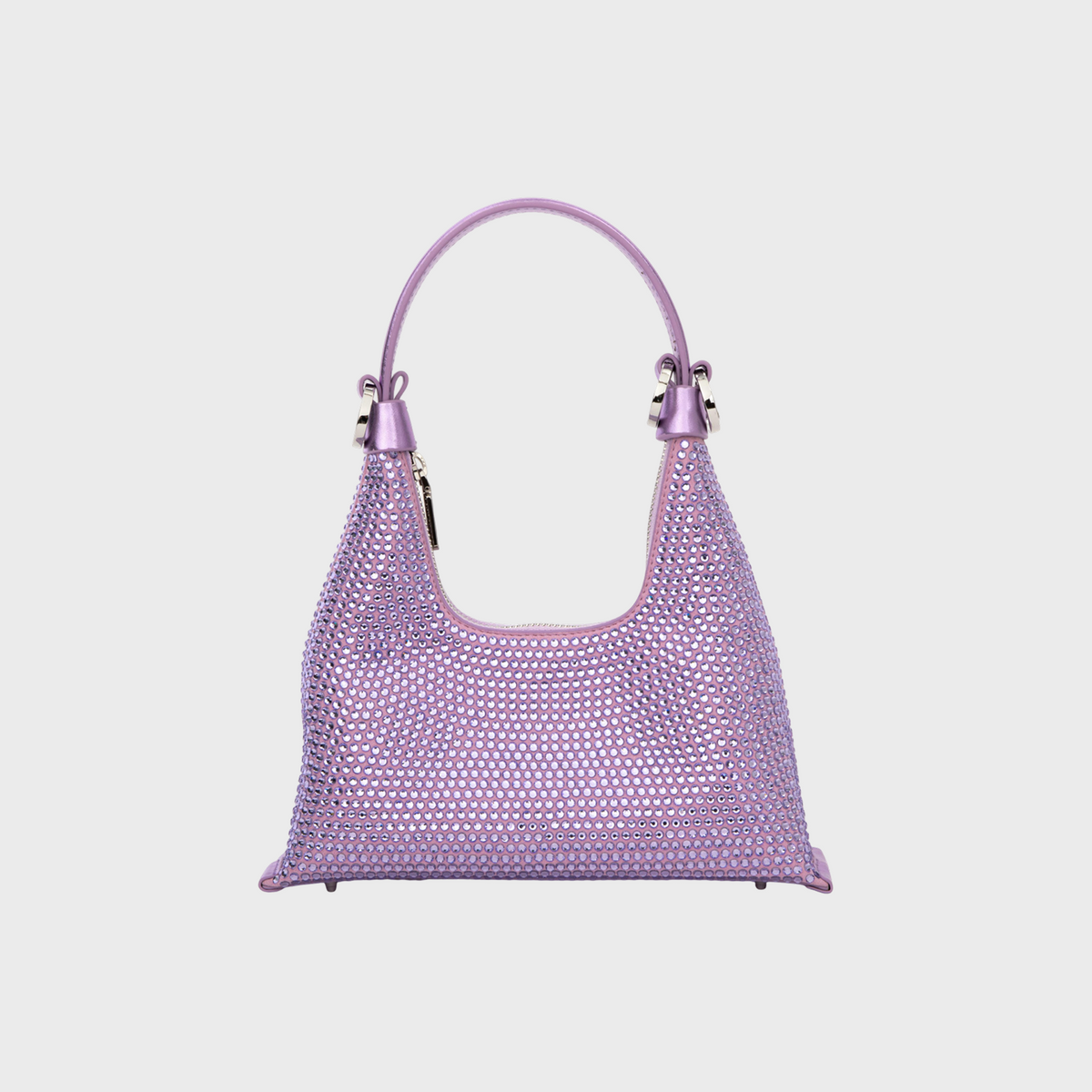 Kunzite Lavender hobo bag in lavender leather