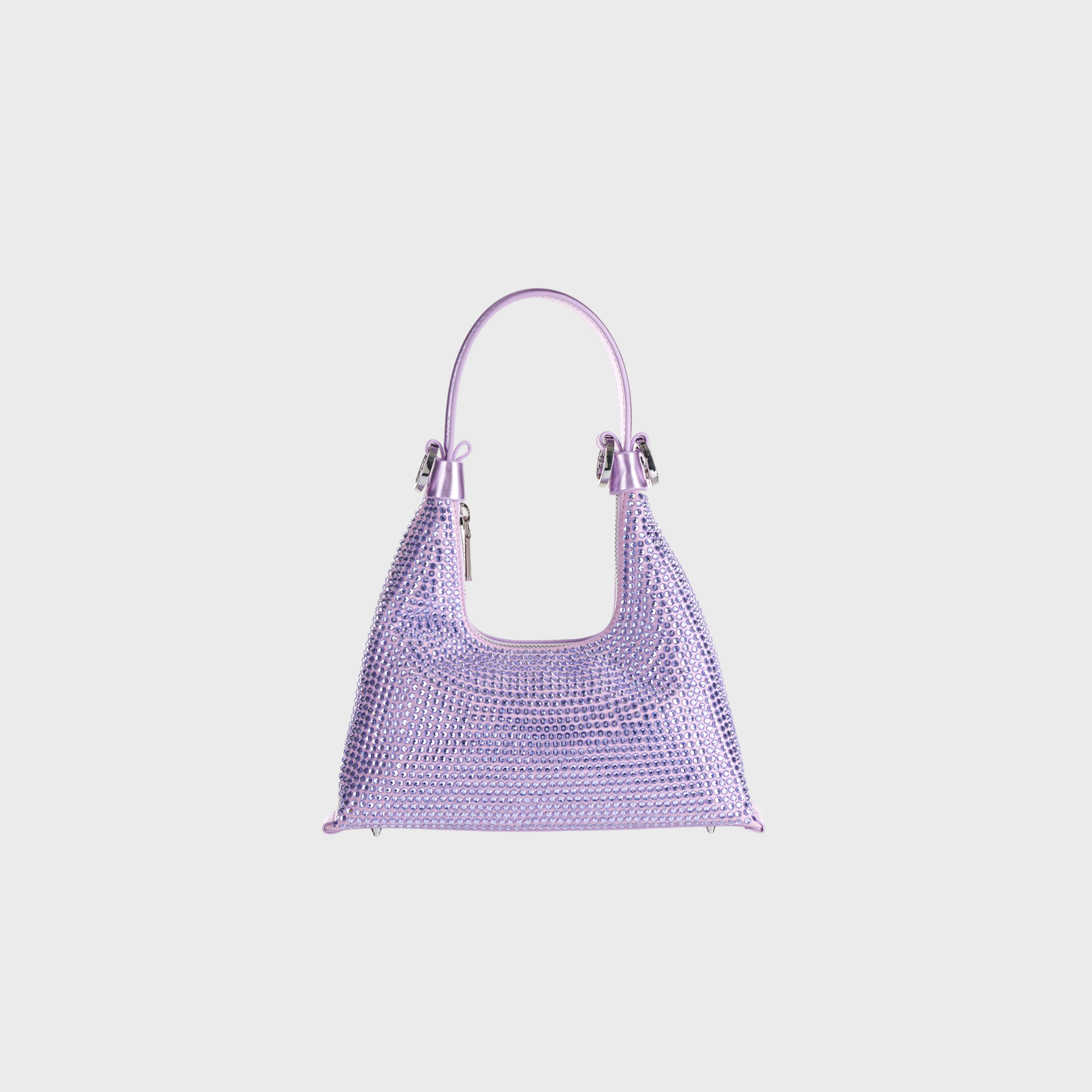 Kunzite Lavender hobo bag in lavender leather