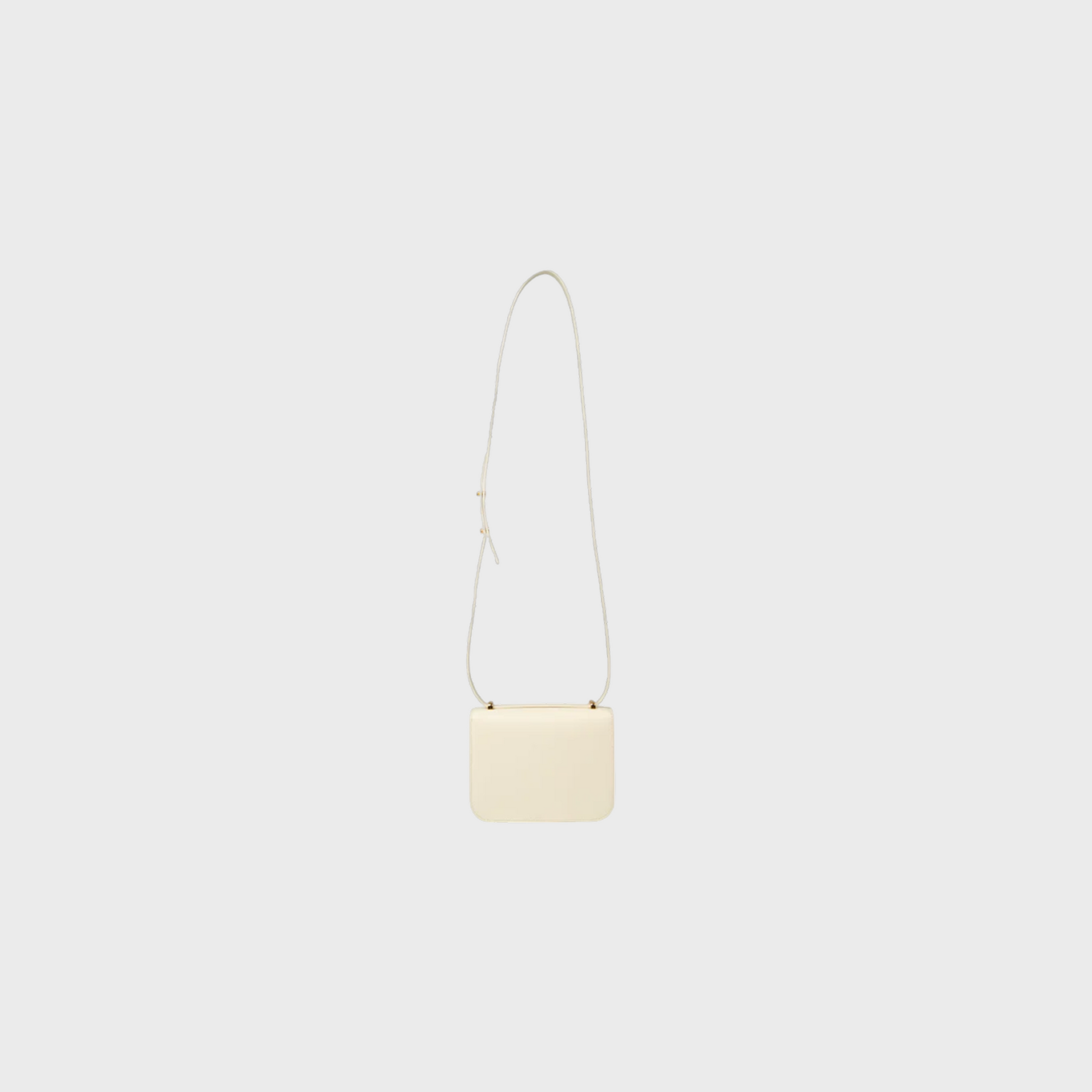 Pyrite Nougat studded mini bag in Togo leather