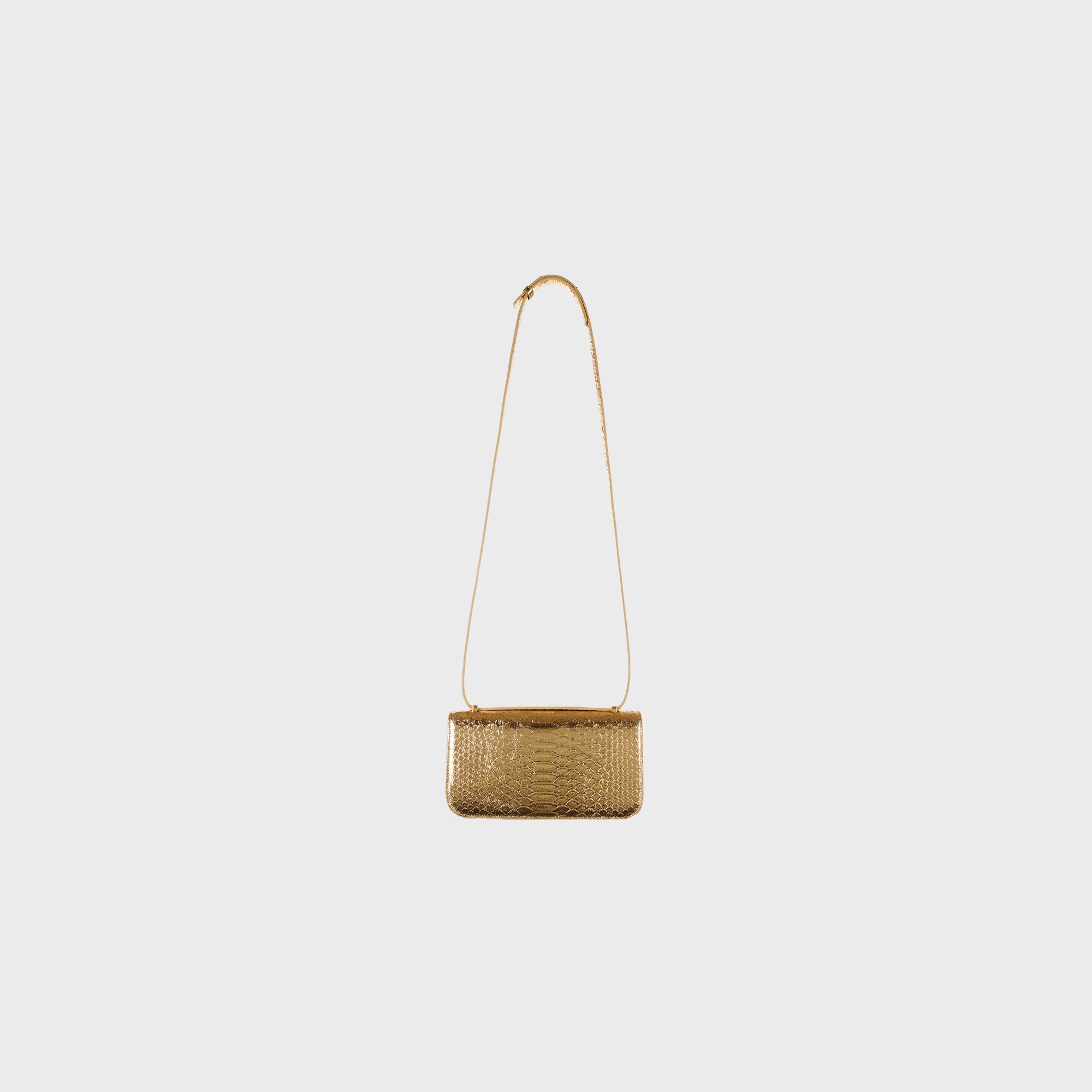 Selenite Golden shoulder bag in gold leather