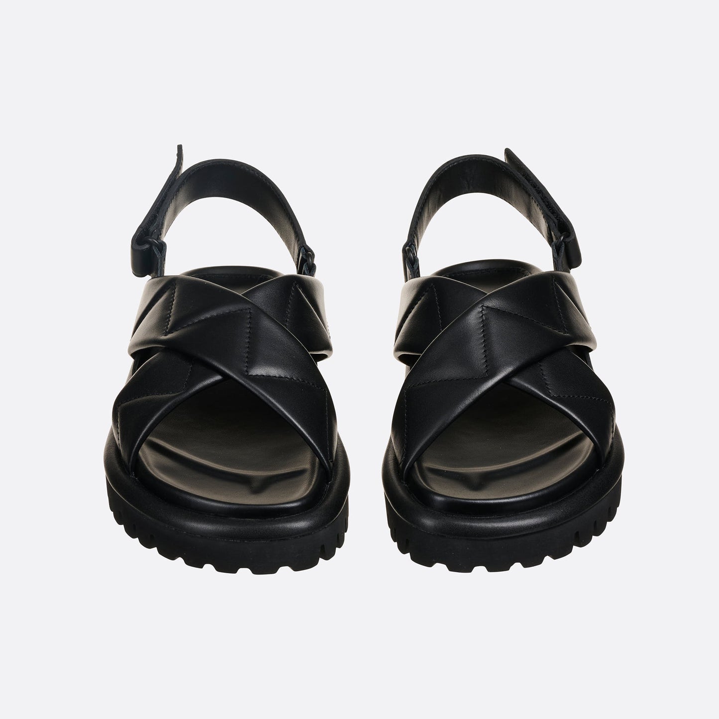 Noir Stellar Sandals