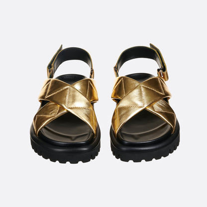 Gold Stellar Sandals