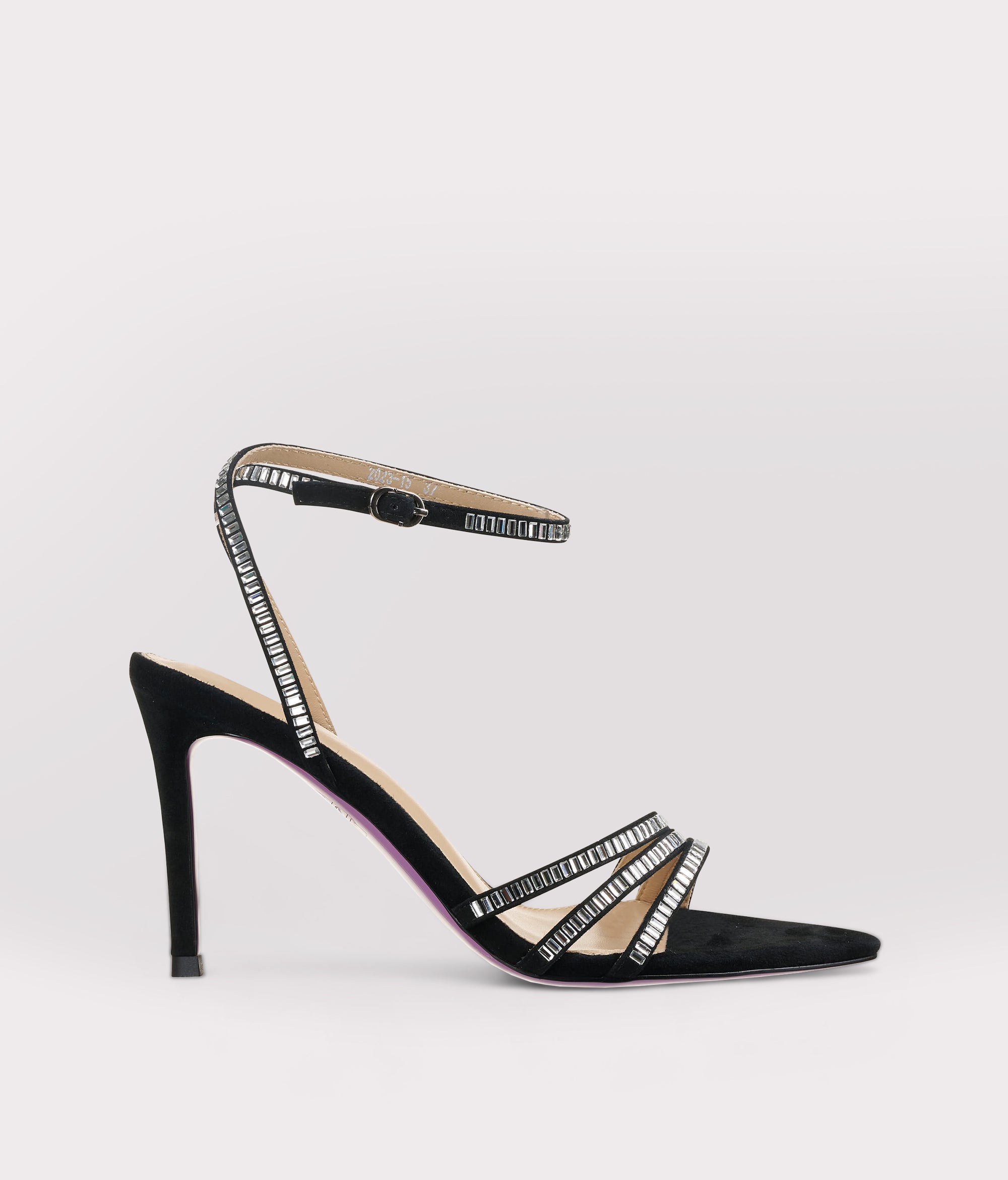 Noir Nova Heeled Sandals