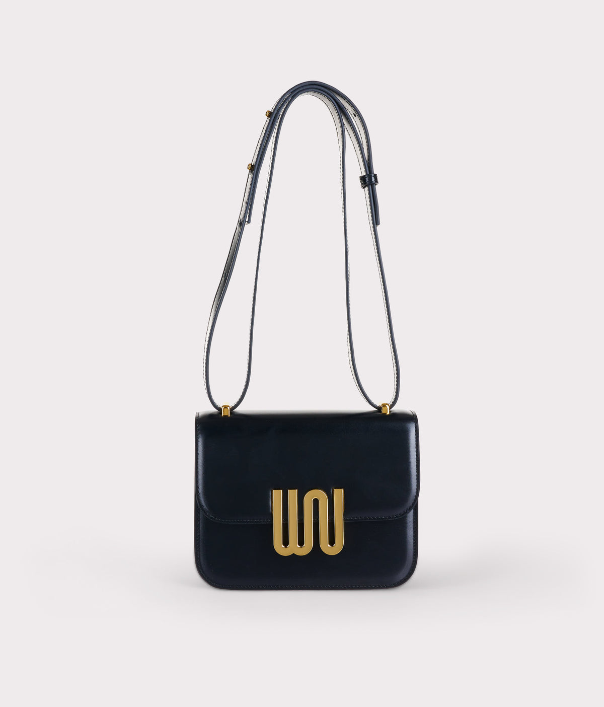 White Noise The Label Pyrite Noir crossbody bag, front view