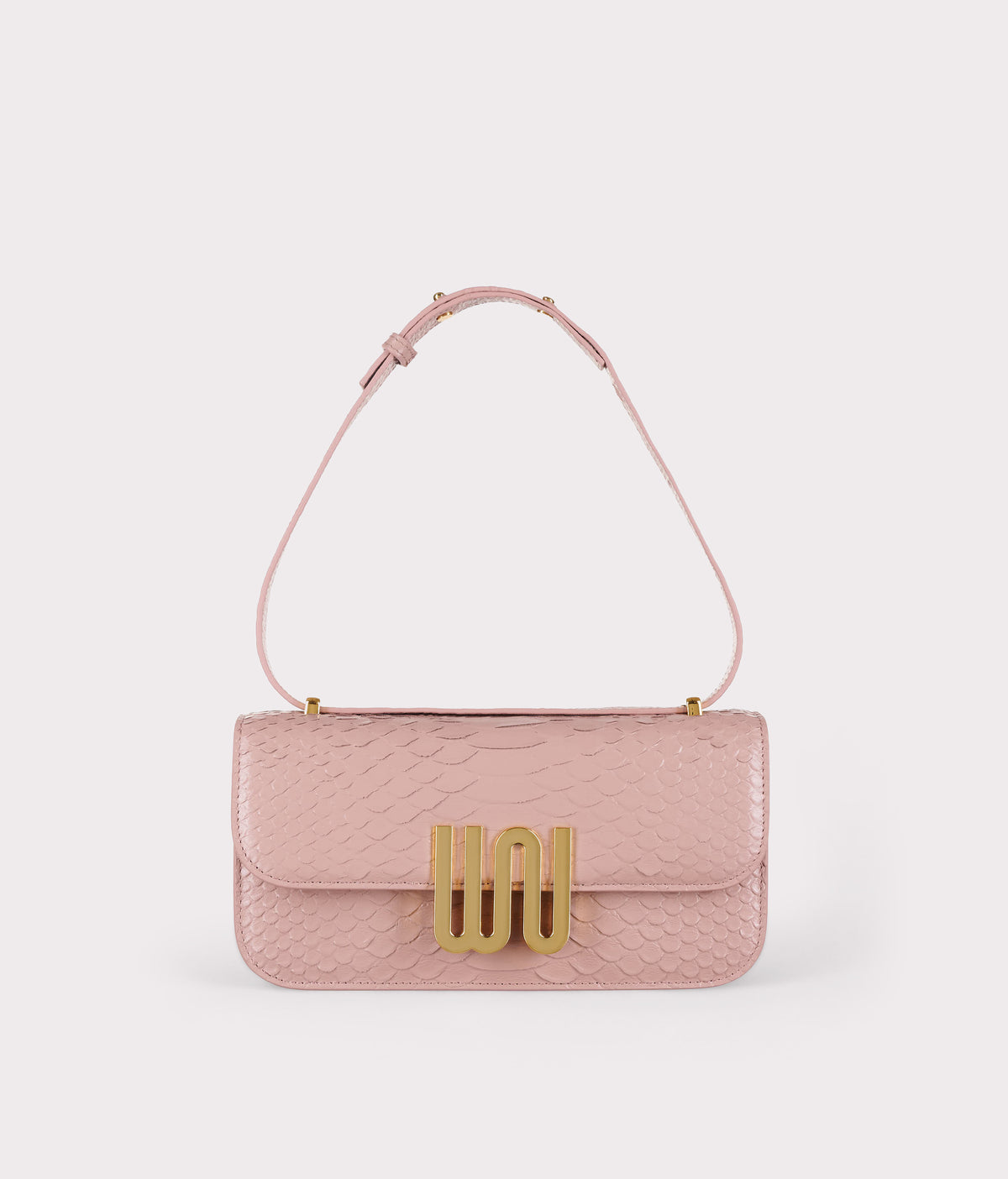 White Noise The Label Selenite Velvet shoulder bag, front view