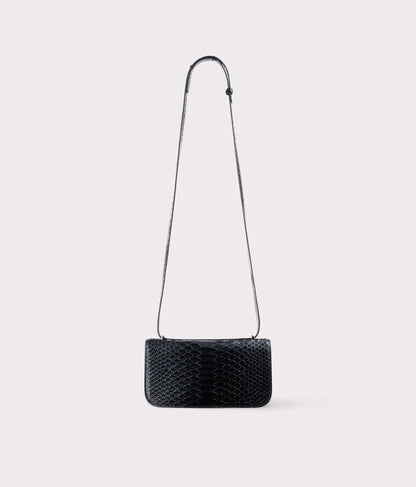 White Noise The Label Selenite Noir shoulder bag, back view