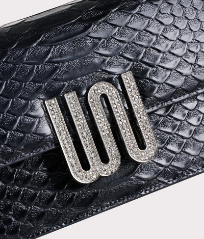 White Noise The Label Selenite Noir shoulder bag, detail