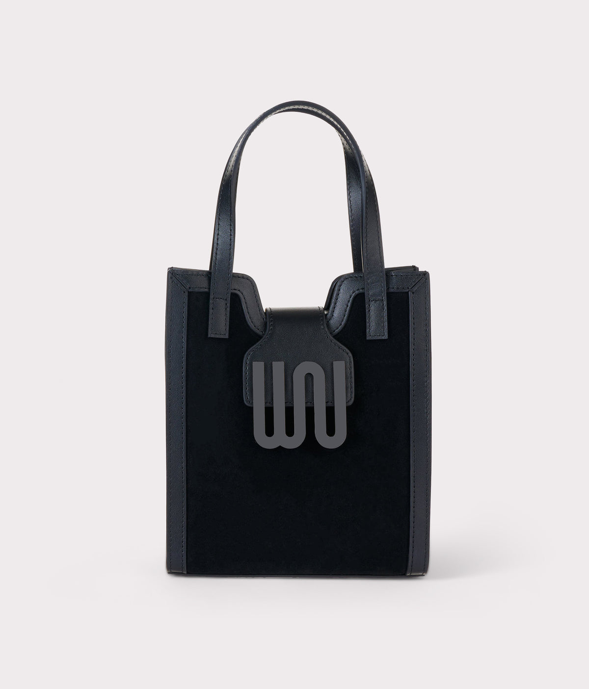 White Noise The Label Azurite Noir sling bag, side view